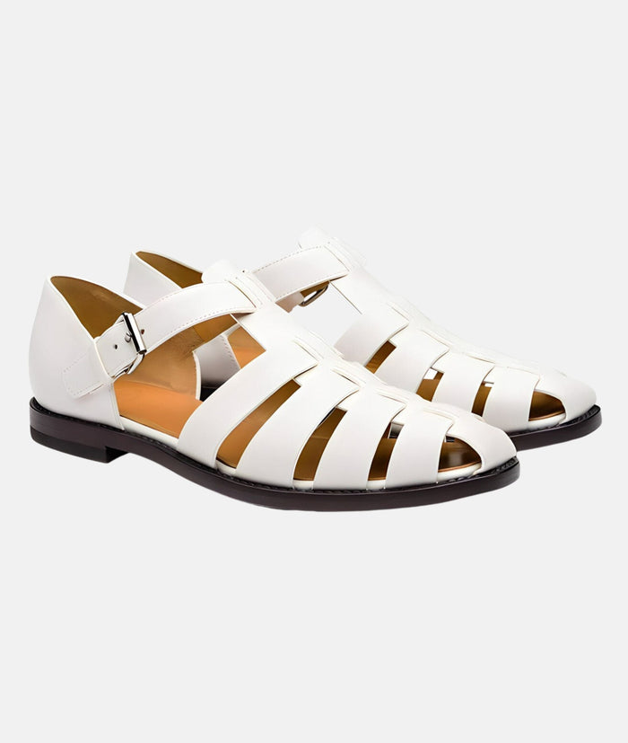 Dames sandalen met bandjes en gepolsterde zool