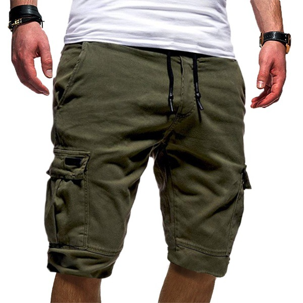 Heren cargoshort | Slim fit, met zakken | Casual zomerstijl
