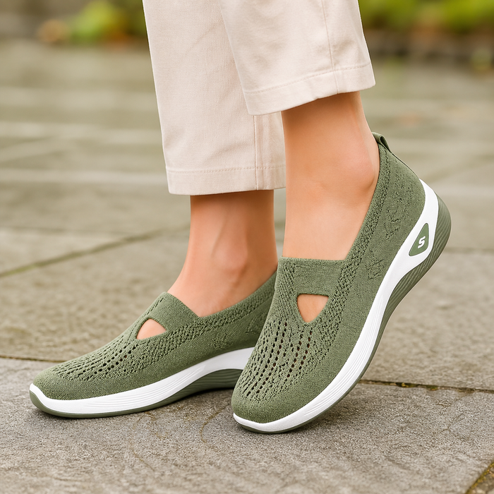 Orthopedische schoenen | Comfortabele instappers voor dames | Ademend en lichtgewicht