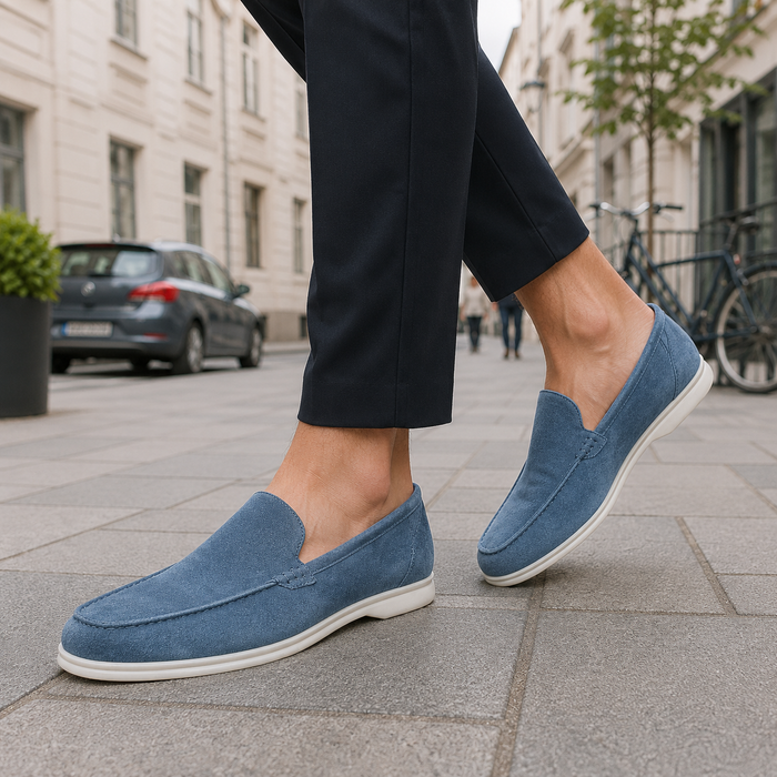 Klassieke leren herenloafers Carlotta