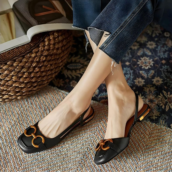 Elegante vintage slingbacks – comfortabel en stijlvol voor elke gelegenheid