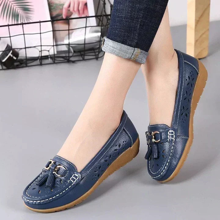 Ademende mocassins - Comfort - Orthopedisch