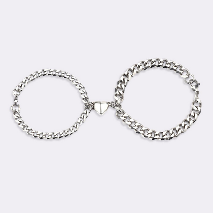 Magnetische koppelarmbanden van roestvrij staal