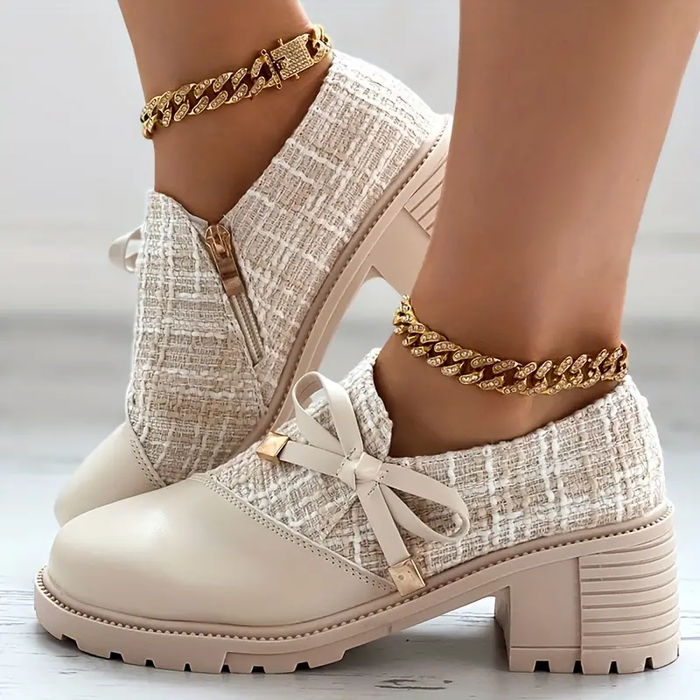 Orthopedische wandelschoenen voor dames | Leer, comfortabele pasvorm