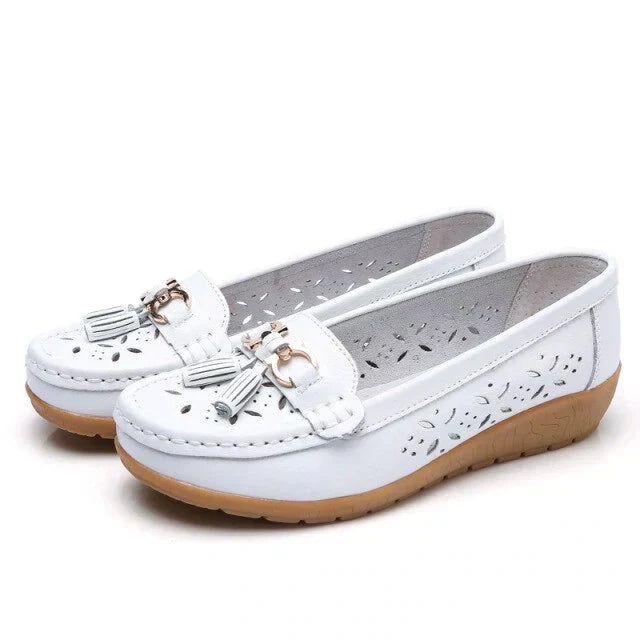 Ademende mocassins - Comfort - Orthopedisch