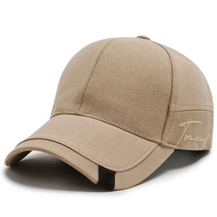 Baseballcap voor heren | Verstelbaar keperkatoen met borduursel
