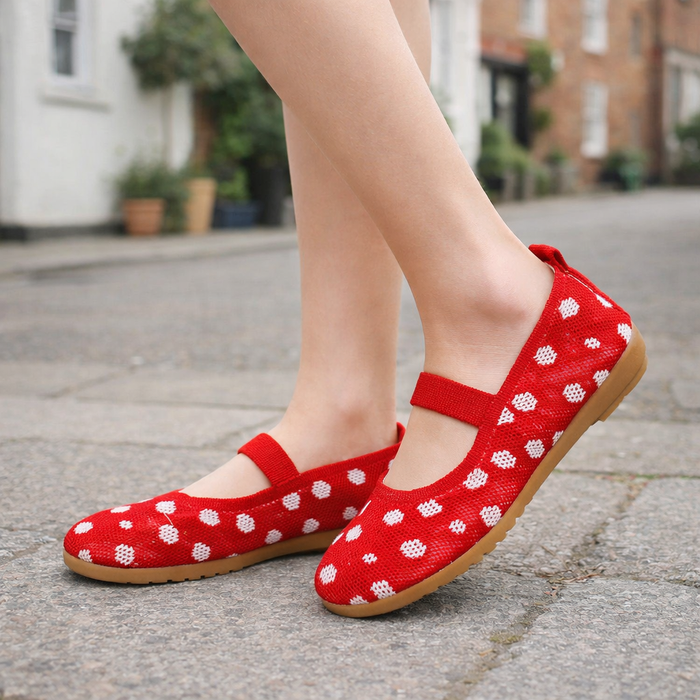 Mary Jane-ballerina's voor dames | Stippen | Stijlvol en casual