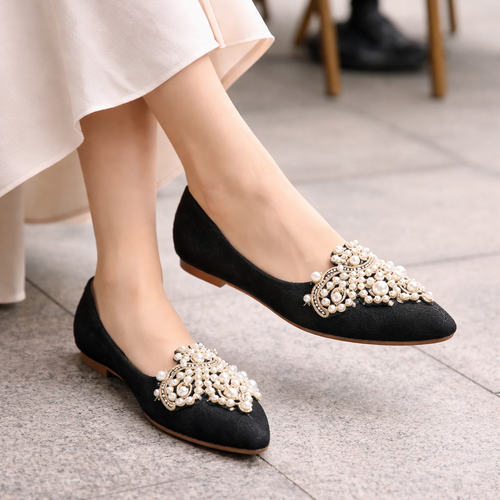 Ballerina's | Pareldetail, elegant instapcomfort