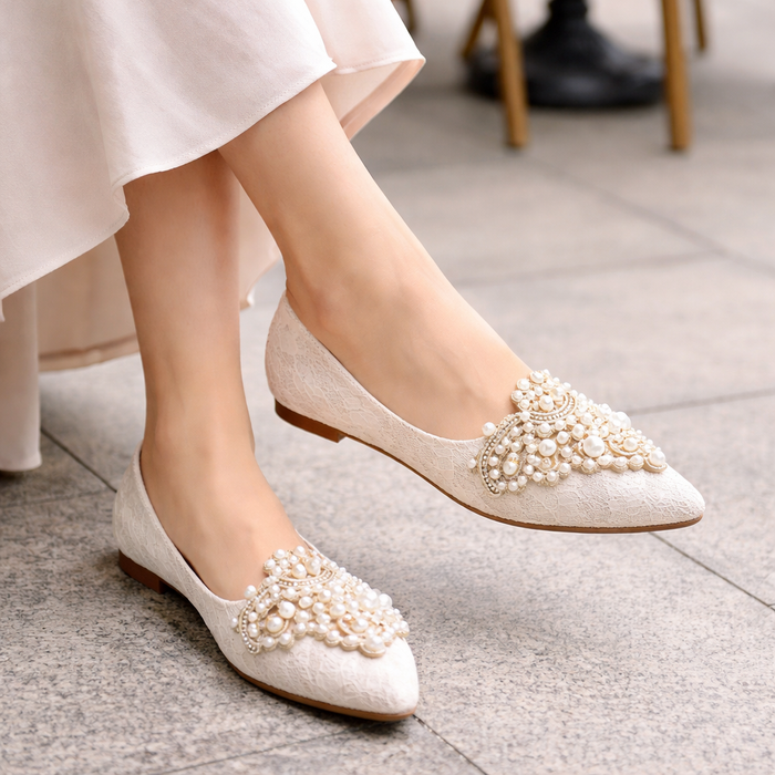 Ballerina's | Pareldetail, elegant instapcomfort