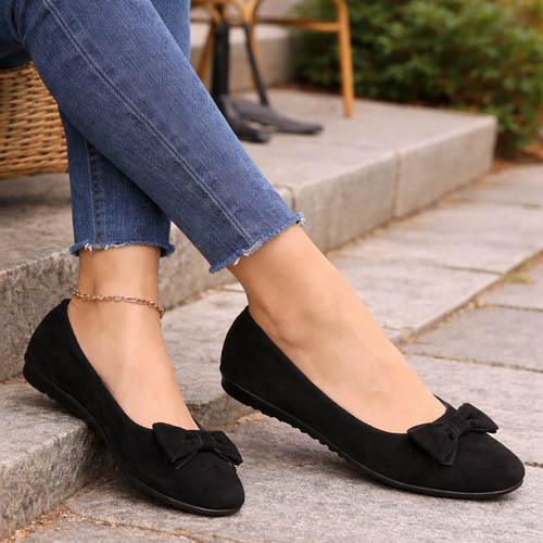 Dames ballerina's | Strikdetail, elegante stijl | Instapschoenen