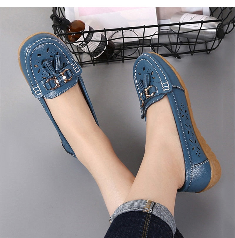 Ademende mocassins - Comfort - Orthopedisch