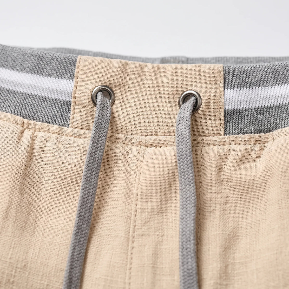 Ademende herenshort – lichtgewicht zomershort met elastische taille en zakken