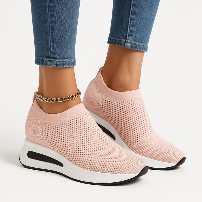 Instapsneakers met sokboord | Ademend en comfortabel