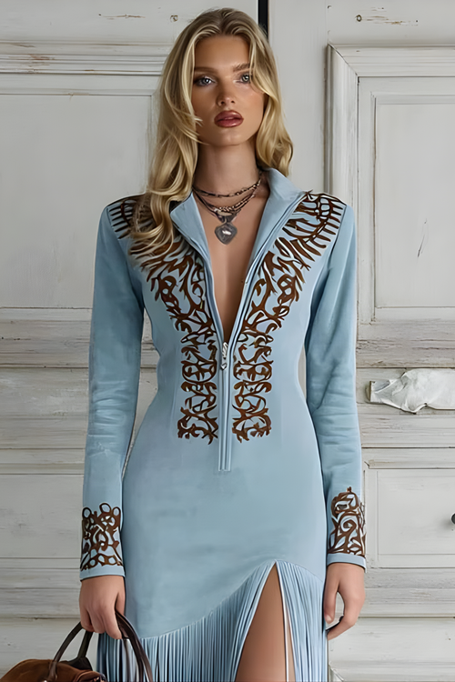 Dakota Embroidered Maxi Dress