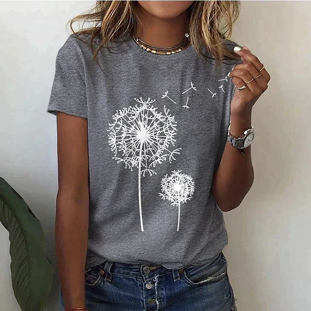Katoenen shirt met klassiek silhouet voor dames