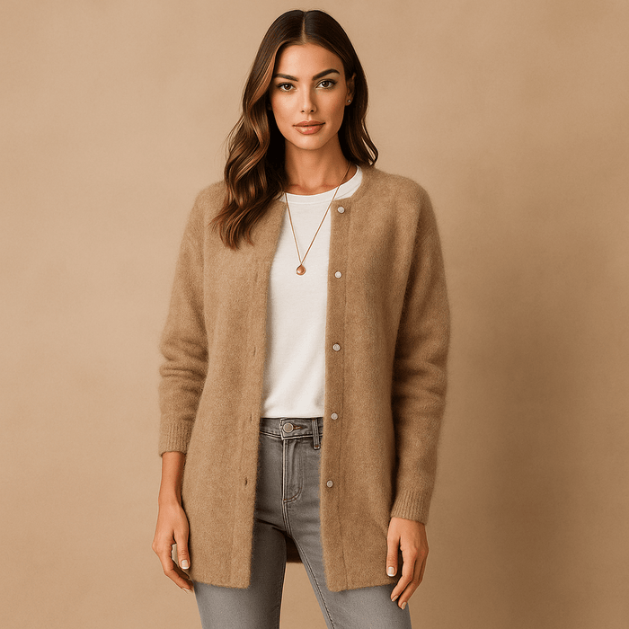 Oversized damesvest met zakken | Comfortabel