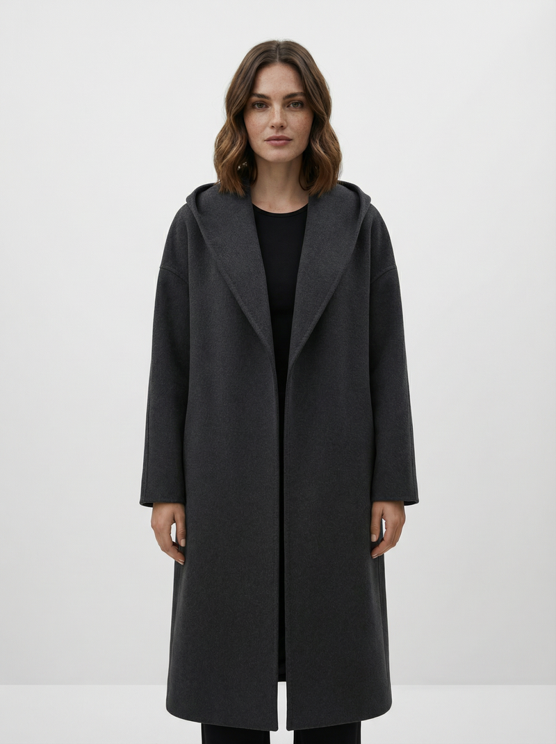Women’s Relaxed Elegant Longline Winter Coat