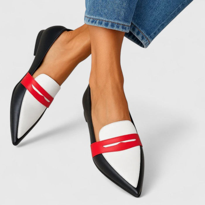 Damesloafers | Zachte leren voering, orthopedische steun