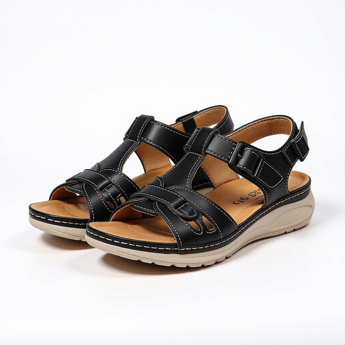 Orthopedische sandalen | Ademende, comfortabele ondersteuning voor dames | Voor dagelijks gebruik en vakantie