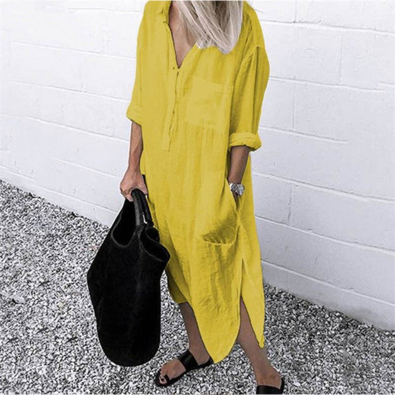 Alexis | Loszittende jurk