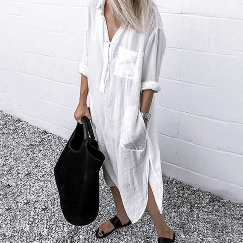Alexis | Loszittende jurk